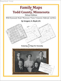 Family Maps of Todd County, Minnesota (Paperback book cover)