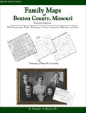 Family Maps of Benton County, Missouri (Spiral book cover)