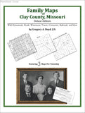 Family Maps of Clay County, Missouri (Paperback book cover)