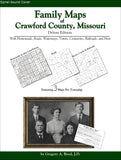 Family Maps of Crawford County, Missouri (Spiral book cover)