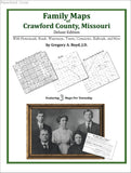 Family Maps of Crawford County, Missouri (Paperback book cover)
