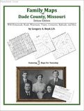 Family Maps of Dade County, Missouri (Paperback book cover)