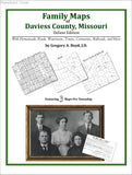 Family Maps of Daviess County, Missouri (Paperback book cover)