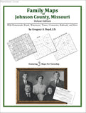 Family Maps of Johnson County, Missouri (Paperback book cover)