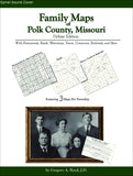 Family Maps of Polk County, Missouri (Spiral book cover)