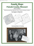 Family Maps of Pulaski County, Missouri (Paperback book cover)