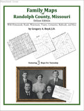 Family Maps of Randolph County, Missouri (Paperback book cover)