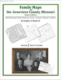 Family Maps of Ste. Genevieve County, Missouri (Paperback book cover)