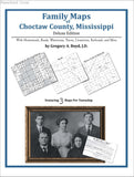 Family Maps of Choctaw County, Mississippi (Paperback book cover)