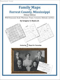 Family Maps of Forrest County, Mississippi (Paperback book cover)