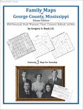 Family Maps of George County, Mississippi (Paperback book cover)