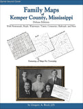 Family Maps of Kemper County, Mississippi (Spiral book cover)