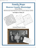 Family Maps of Monroe County, Mississippi (Paperback book cover)