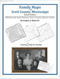 Family Maps of Scott County, Mississippi (Paperback book cover)