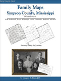 Family Maps of Simpson County, Mississippi (Spiral book cover)