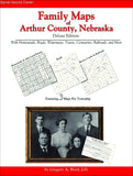Family Maps of Arthur County, Nebraska (Spiral book cover)