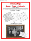Family Maps of Hooker County, Nebraska (Paperback book cover)