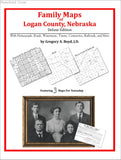 Family Maps of Logan County, Nebraska (Paperback book cover)