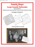 Family Maps of Loup County, Nebraska (Paperback book cover)