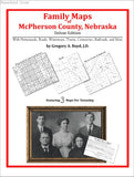 Family Maps of McPherson County, Nebraska (Paperback book cover)