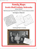 Family Maps of Scotts Bluff County, Nebraska (Paperback book cover)
