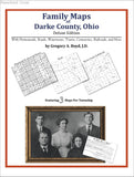 Family Maps of Darke County, Ohio (Paperback book cover)