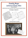 Family Maps of Jackson County, Ohio (Paperback book cover)