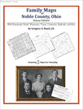 Family Maps of Noble County, Ohio (Paperback book cover)