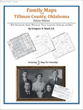 Family Maps of Tillman County, Oklahoma (Paperback book cover)