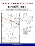 Texas Land Survey Maps for Bowie County (Spiral book cover)
