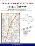 Texas Land Survey Maps for Collin County (Spiral book cover)