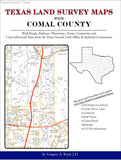 Texas Land Survey Maps for Comal County (Spiral book cover)