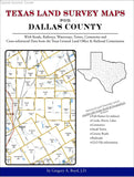 Texas Land Survey Maps for Dallas County (Spiral book cover)