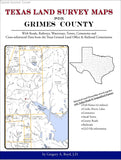 Texas Land Survey Maps for Grimes County (Spiral book cover)