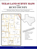 Texas Land Survey Maps for Hunt County (Spiral book cover)