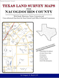 Texas Land Survey Maps for Nacogdoches County (Spiral book cover)