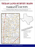 Texas Land Survey Maps for Tarrant County (Spiral book cover)