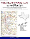 Texas Land Survey Maps for Young County (Spiral book cover)