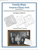 Family Maps of Sanpete County, Utah (Paperback book cover)