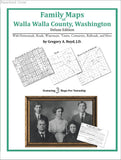 Family Maps of Walla Walla County, Washington (Paperback book cover)