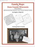 Family Maps of Dane County, Wisconsin (Paperback book cover)