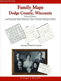 Family Maps of Dodge County, Wisconsin (Spiral book cover)