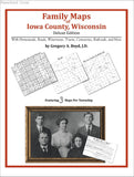Family Maps of Iowa County, Wisconsin (Paperback book cover)