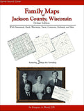 Family Maps of Jackson County, Wisconsin (Spiral book cover)