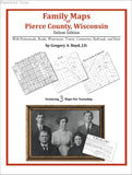 Family Maps of Pierce County, Wisconsin (Paperback book cover)