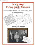 Family Maps of Portage County, Wisconsin (Paperback book cover)