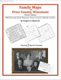 Family Maps of Price County, Wisconsin (Paperback book cover)