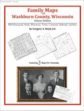 Family Maps of Washburn County, Wisconsin (Paperback book cover)