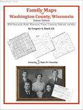 Family Maps of Washington County, Wisconsin (Paperback book cover)